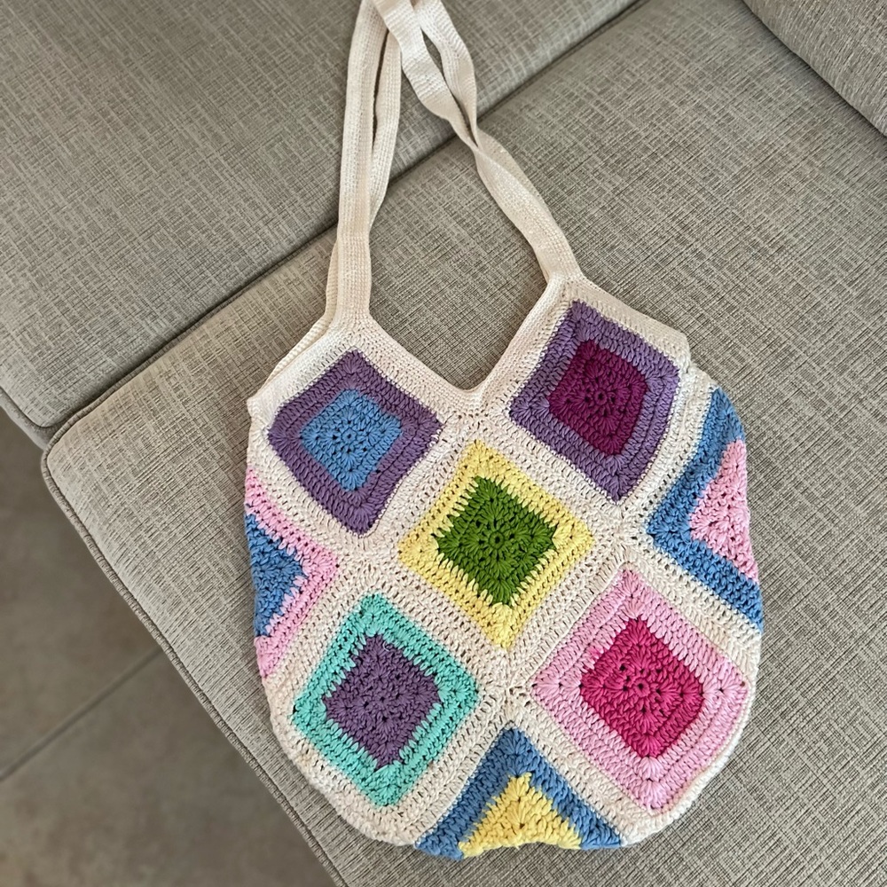 Colorful Crochet bag